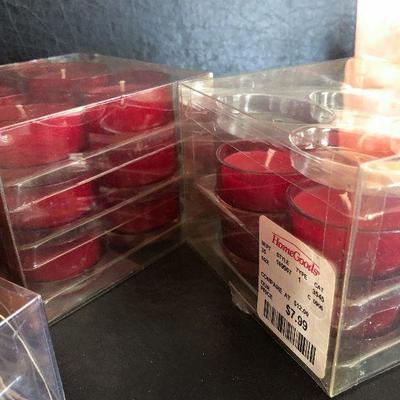 D27: Votive Candle Lot Pumpkins and More