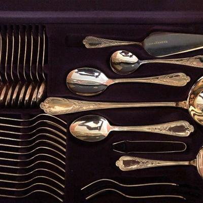 D30: Vintage 23/24 kt Bestecke Solinger Flatware 18/10 W. Germany 