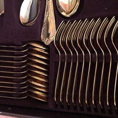 D30: Vintage 23/24 kt Bestecke Solinger Flatware 18/10 W. Germany 