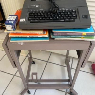 Lot # 634 Typewriter with Stand 