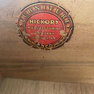 Lot #638 Vintage 3pc Old Hickory Manf Co. Painted Furniture Set 