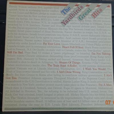 The Yardbirds ~ Greatest Hits
