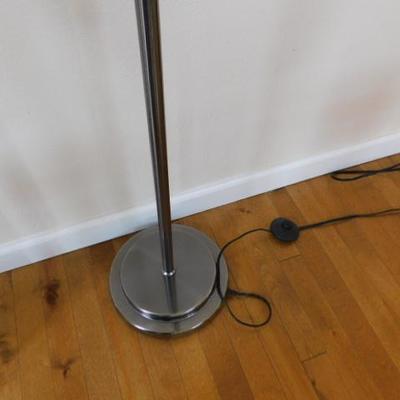 Contemporary Brushed Nickel Natural Lighting Floor Lamp by Ott-Lite