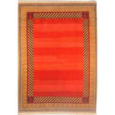 Home Collection Indo Nepal, India Style Oriental Hand-Knotted Rug