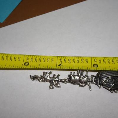 Sterling Silver Noahs Ark Link Bracelet - Scrap