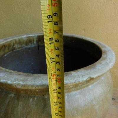 Large Urn Shape Ceramic Planter Pot with Bonus Pot 15