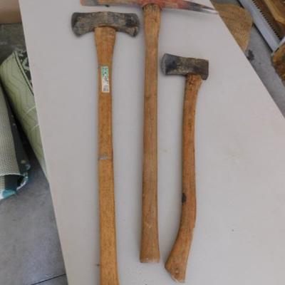 Ax, Double Head Ax, and Pick Hand Tools