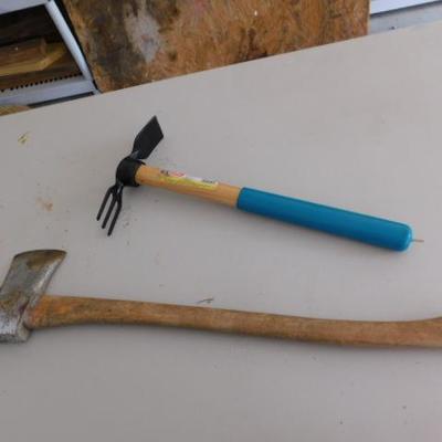 Ax and Hand Garden Tool