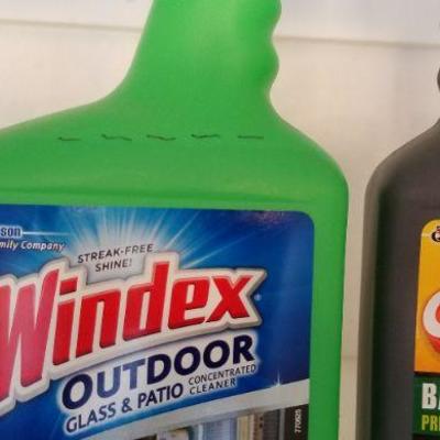 LOT 18: (2) Outdoor Spray Products (OFF™ is FULL and Windex™ Outdoor is almost full - see dotted line)
