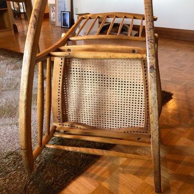 Beautiful Antique Wood Rocking Chair