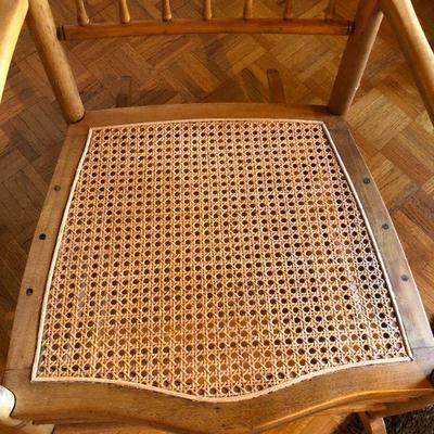 Beautiful Antique Wood Rocking Chair