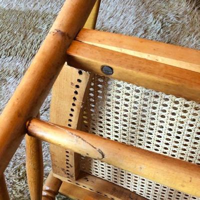 Beautiful Antique Wood Rocking Chair