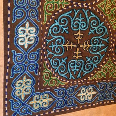 Beautiful Blue Pattern Wall Tapestry 45 x 37 Inches