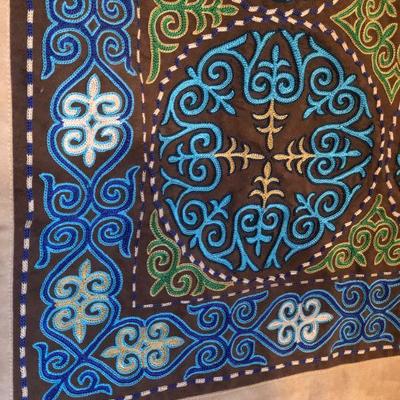 Beautiful Blue Pattern Wall Tapestry 45 x 37 Inches