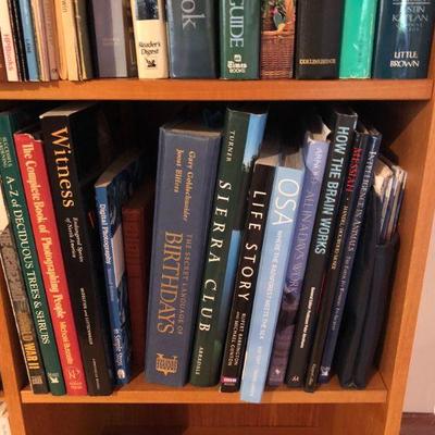 Beautiful Hand Crafted Mid Century Modern Book Shelf with Books!