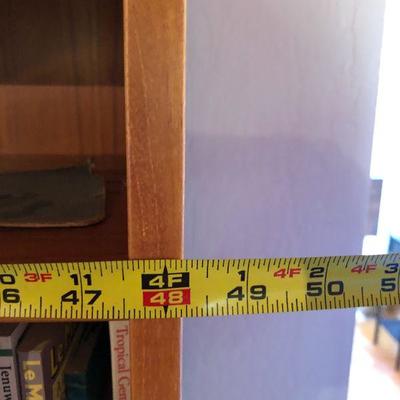 Beautiful Hand Crafted Mid Century Modern Book Shelf with Books!