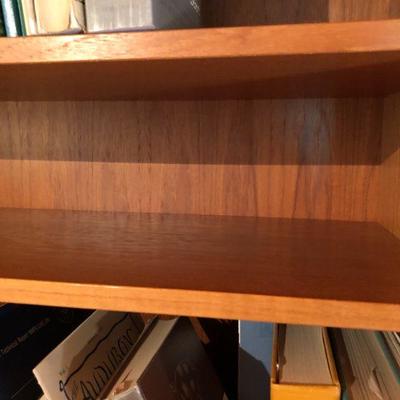 Beautiful Hand Crafted Mid Century Modern Book Shelf with Books!