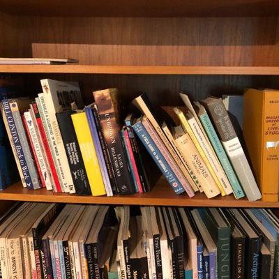 Beautiful Hand Crafted Mid Century Modern Book Shelf with Books!