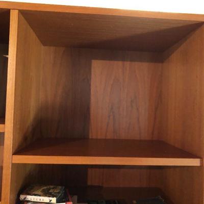 Beautiful Hand Crafted Mid Century Modern Book Shelf with Books!