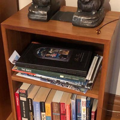Small Hand Crafted Book Shelf with Contents