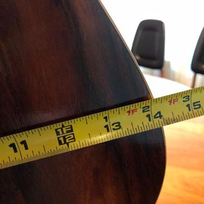 Beautiful Hand Crafted Natural Acoustic Guitar with Custom Wall Mount