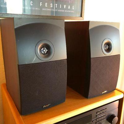 Media Electronics and Shelf Bundle incl Yamaha ONKYO Technics Energy and Terk