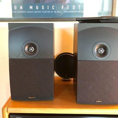 Media Electronics and Shelf Bundle incl Yamaha ONKYO Technics Energy and Terk