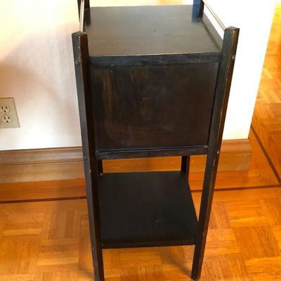 Antique Pipe/Cigar Humidor Wood Cabinet