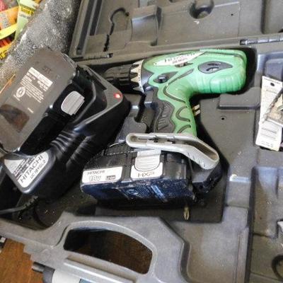 Hitachi Battery Drill with Charger