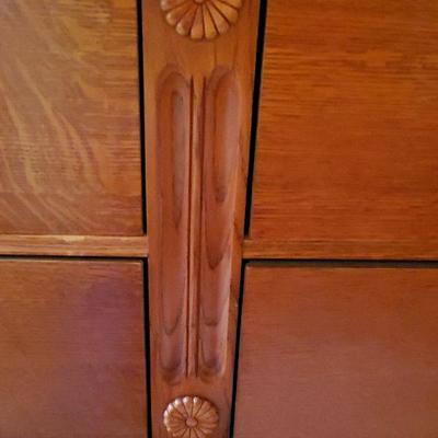 B2-17: Lexington Oak Long Dresser