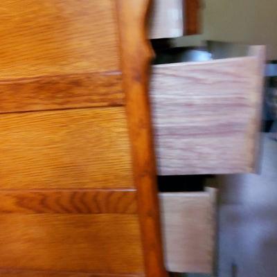 B2-17: Lexington Oak Long Dresser