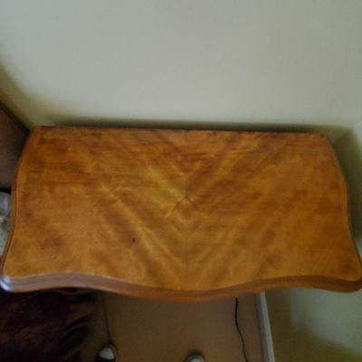 BCN1: Antique Handpainted Nightstand Bedside Chest First one