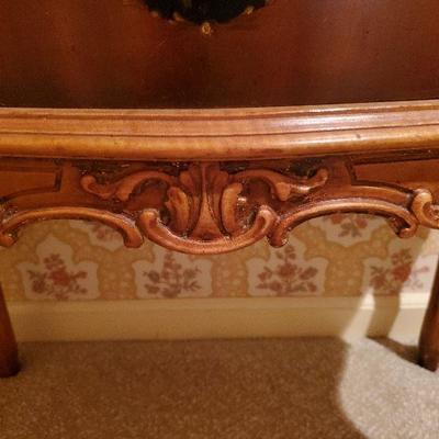 BCN1: Antique Handpainted Nightstand Bedside Chest First one