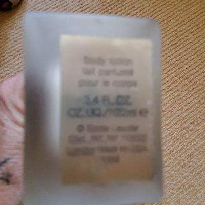 B3-9: Perfume, lotion Estee Lauder
