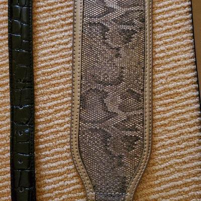 B3-11: Assorted belts