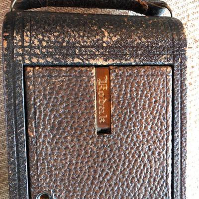 Antique Kodak Camera Palace Hotel San Francisco Encased in Leather