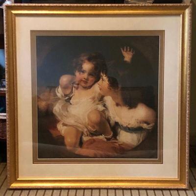Upstair Hall: Framed Print "Innocence"