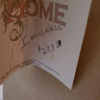 Upstair Hall: Framed Print "Innocence"