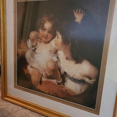 Upstair Hall: Framed Print "Innocence"