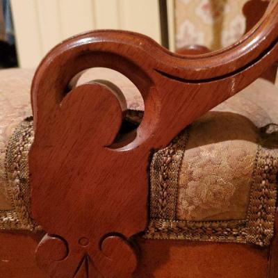 MB-9: Upholstered Chair Needs repair