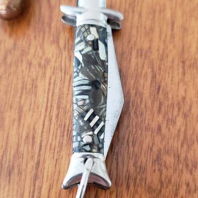 Lot 110: Pocket knife and Keychain Lot (3 total)