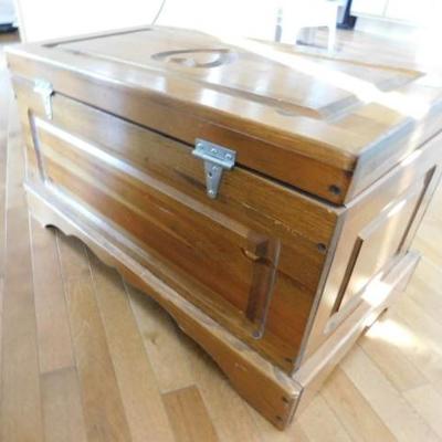 Solid Wood Custom Crafted Trunk 28