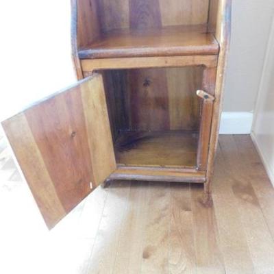 Solid Wood Custom Crafted Cabinet with Swing Door 12