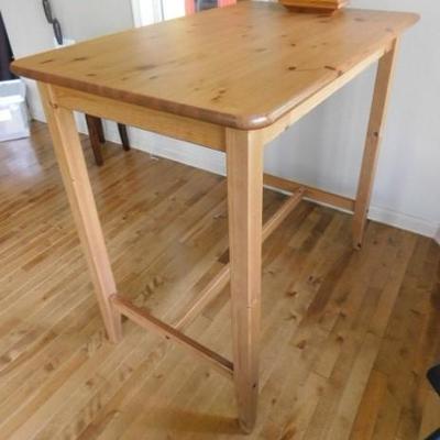 Solid Wood Extended Height Table 43
