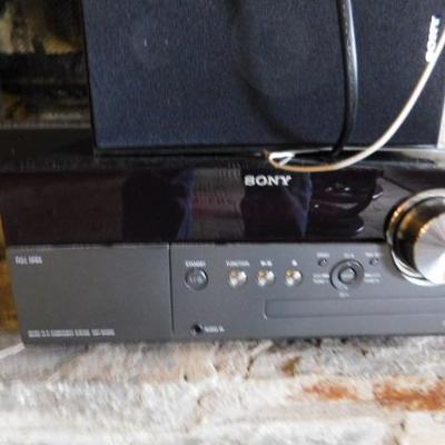 Sony MX500 HCD Receiver with Two Speakers
