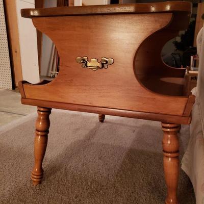 Lot 145: Side Table with Handles #1