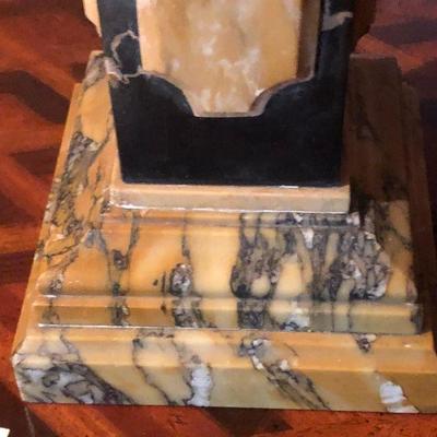 O1: Two-toned Marble Table Lamp