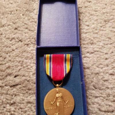Lot 156: WW2 medal With Box #1