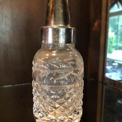 P4:  Vintage Baby Bottle Cut Glass!
