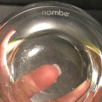 P9: Nambe Tilt Double Old Fashion Glasses Set of 4
